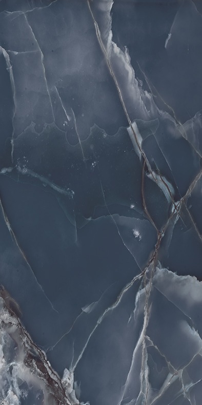 ONYX BLUE 60X120CM 9MM HIGH GLOSS PORCELAIN TILES