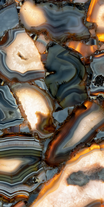 BURNT CHARCOAL 60X120CM 12MM GLASS TILES