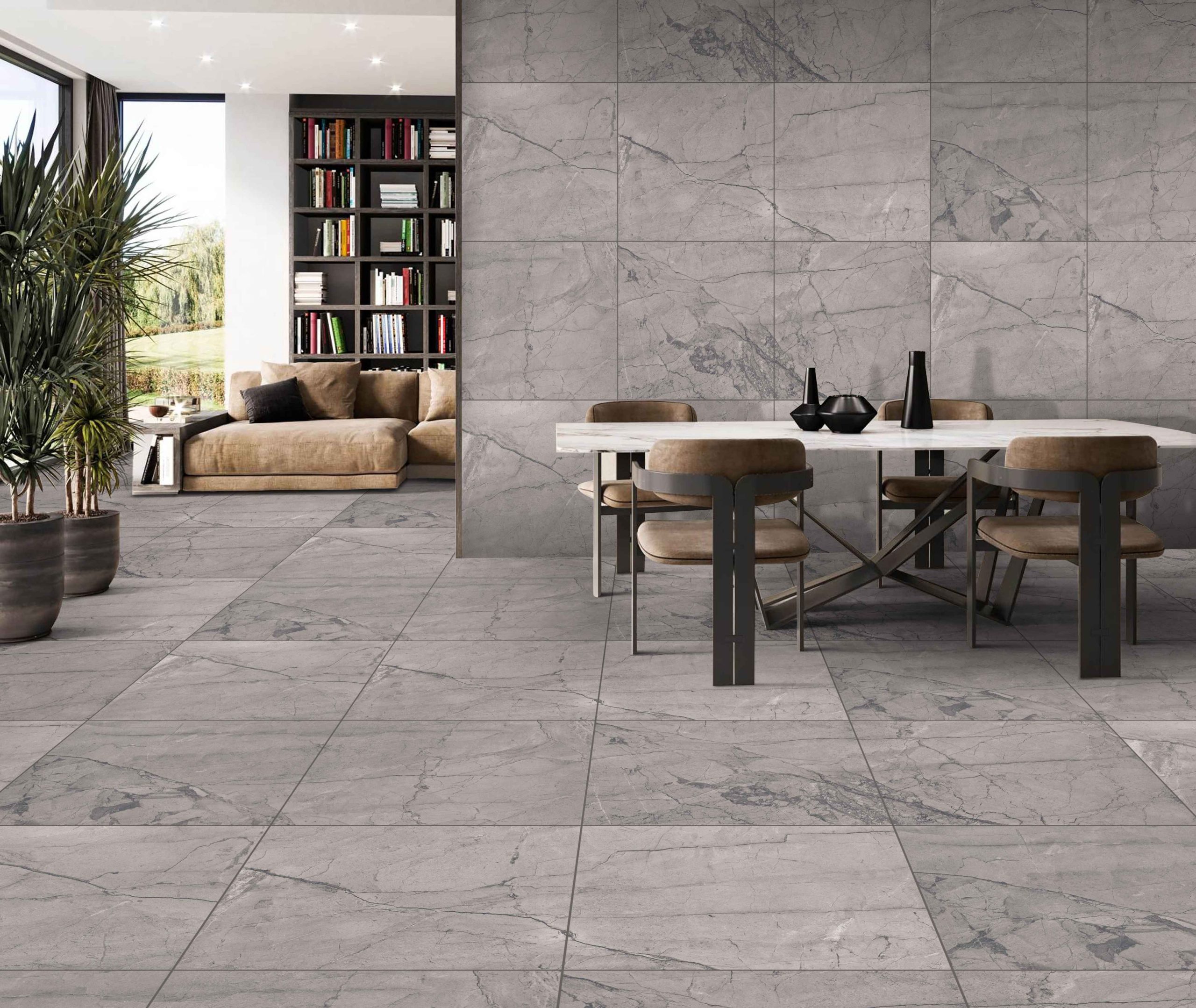 VEINS GREY CARVING MATT 60X60 CM Wallcano Tile