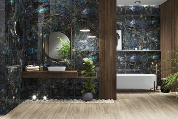 MAGNUM BLUE GLASS 60X120 CM