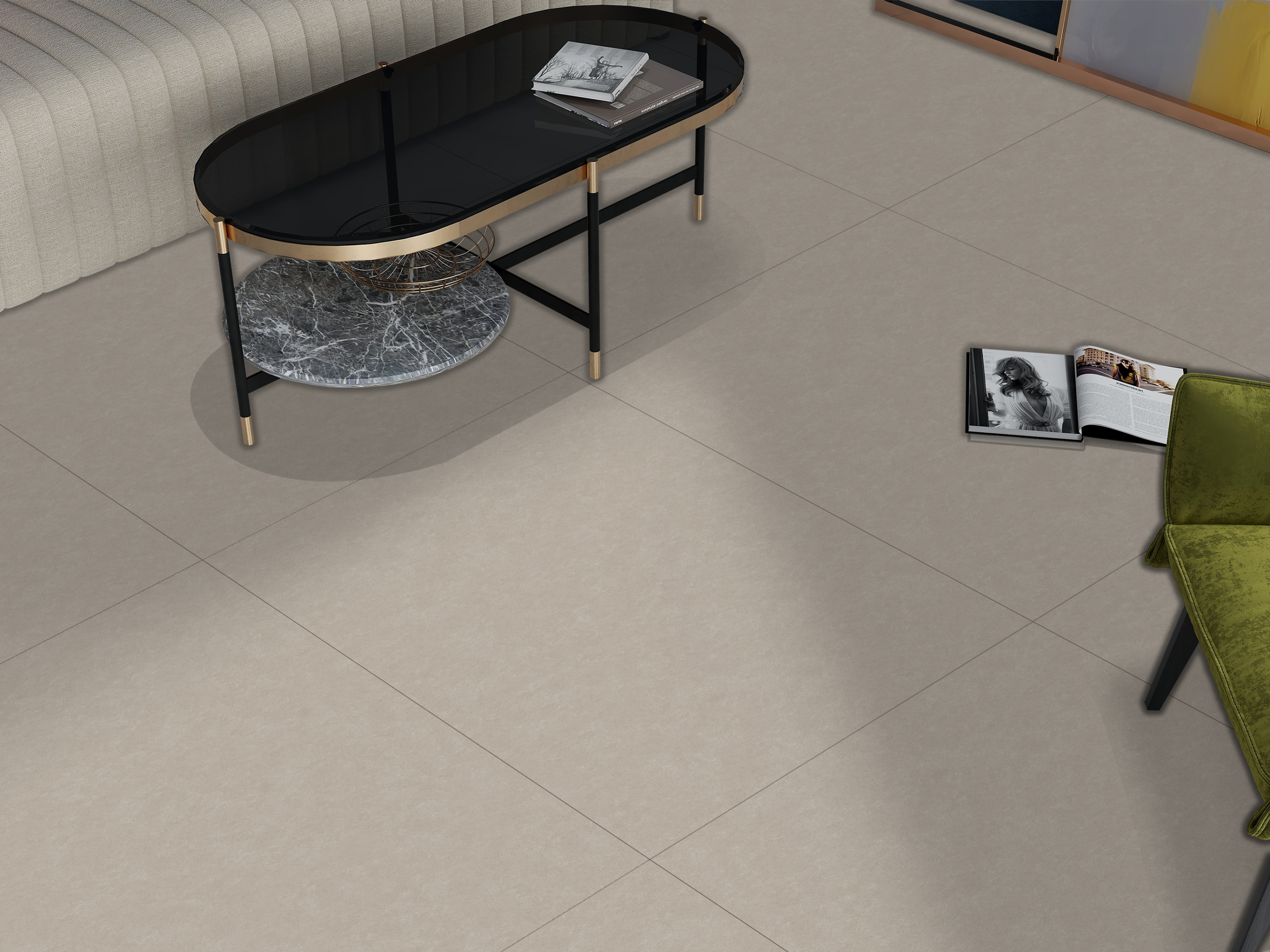 COTTO SEALINE CEMENT 80X120 CM GHR MATT PORCELAIN TILE