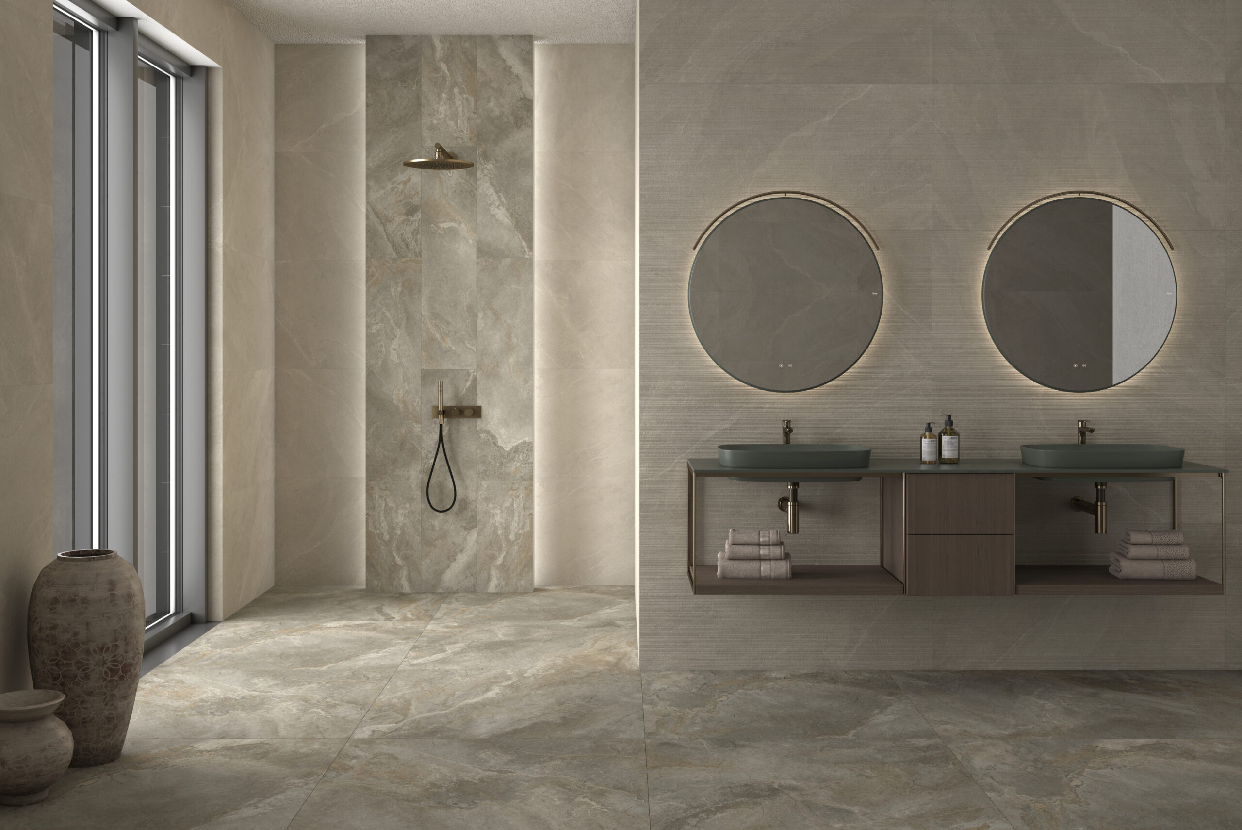 TEMPO GREIGE 60X120 CM MATT PORCELAIN TILES